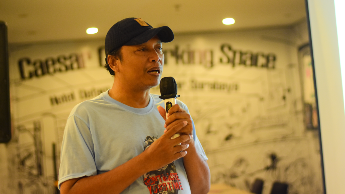 Ketua AWS, Kiki Kurniawan (FOTO fuday)