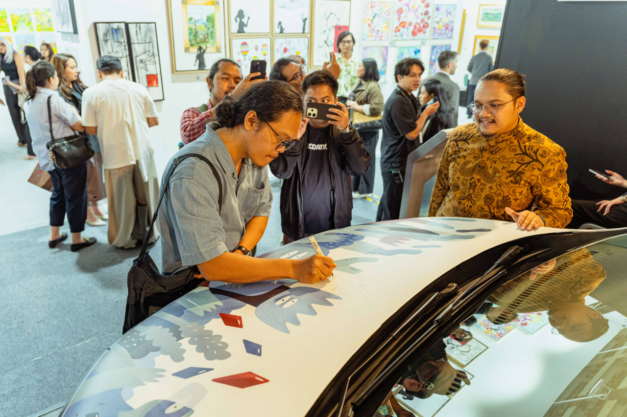 DENZA Hadirkan Art in Motion di ArtMoments 2026, Padukan Seni dan Teknologi Premium