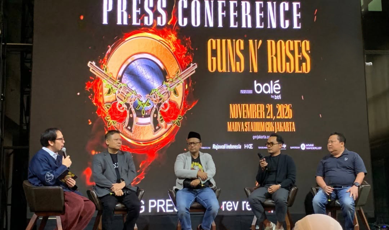 Guns N' Roses Kembali ke Jakarta, Axl Rose Siap Sapa Penggemar Indonesia