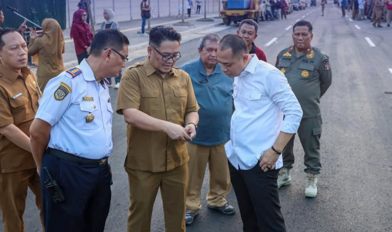 Jalan Radial Road Lontar Surabaya Resmi Dibuka, Uji Coba Satu Arah Dimulai