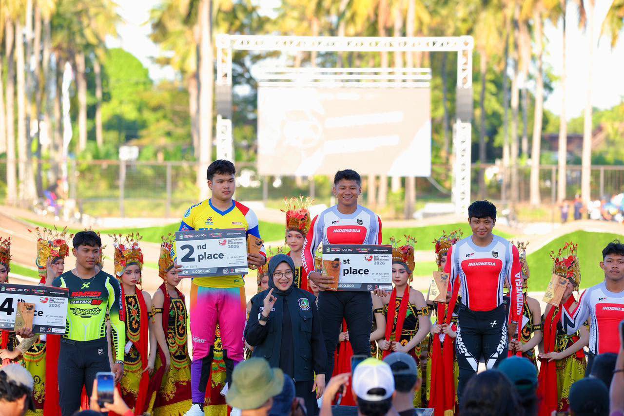Kejurnas BMX Banyuwangi Dongkrak Ekonomi Warga, Atlet Perpanjang Masa Tinggal Usai Supercross