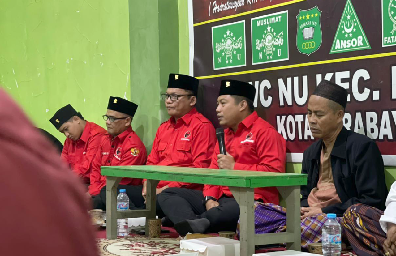 Peringati Wafatnya Bung Karno, PDI Perjuangan Bulak dan MWC NU Perkuat Persatuan