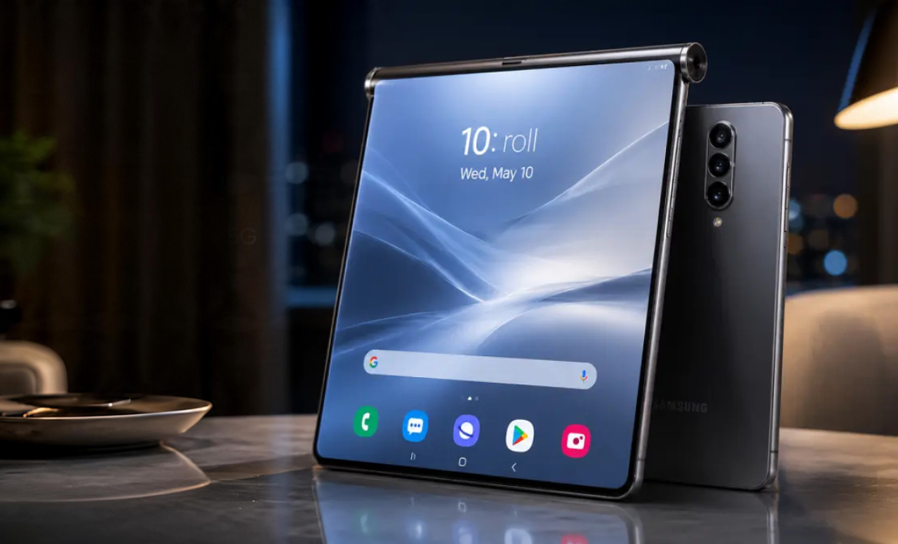 Samsung Galaxy Z Roll 5G Siap Meluncur 2026, Usung Layar Gulung 12,4 Inci dan Kamera 324 MP