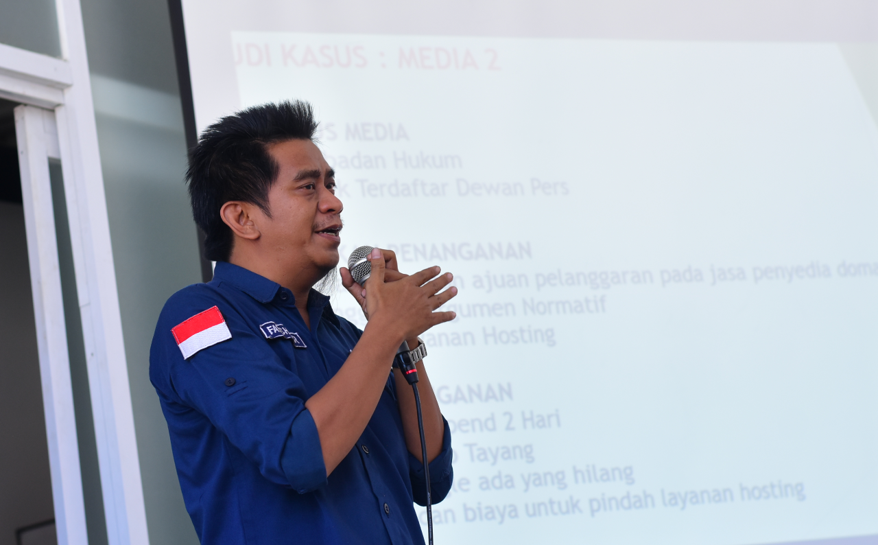 Web Development Rumah Literasi Digital, Fatchur Rohman. FOTO/fuday