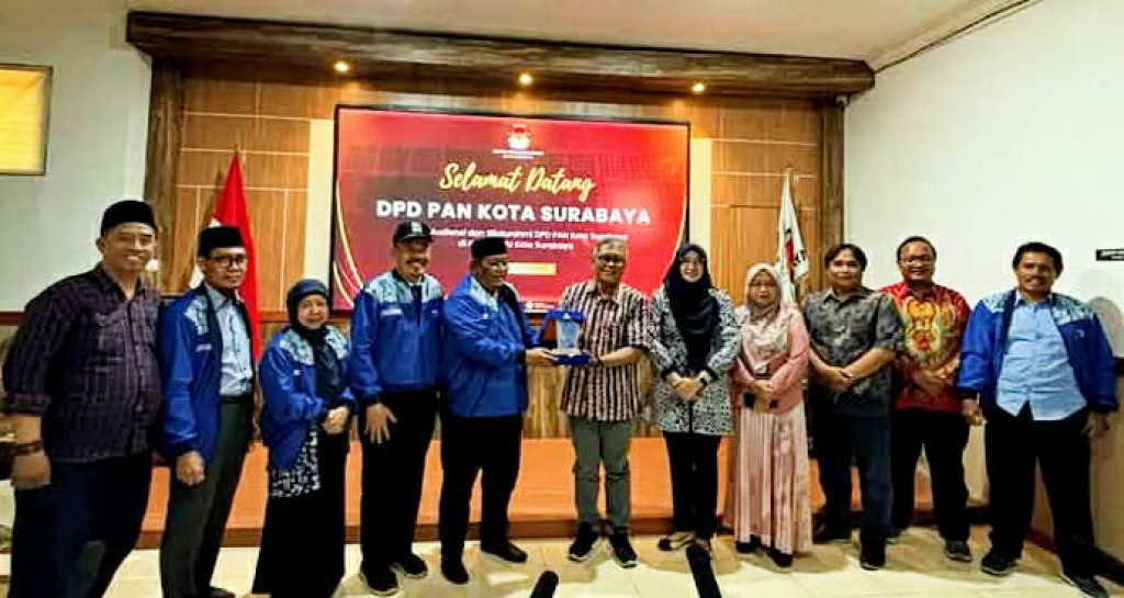 PAN Surabaya Tancap Gas, Temui KPU Bahas Penataan Dapil dan Persiapan Pemilu 2029
