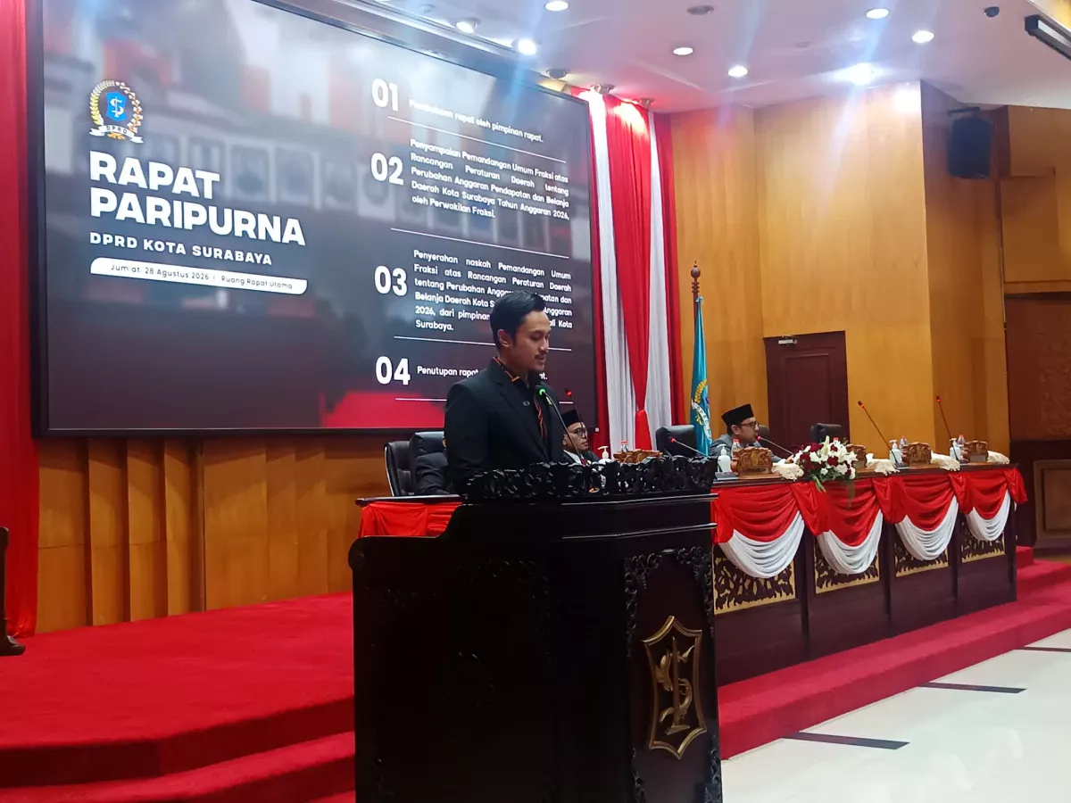 Raperda Perubahan APBD 2026, PKS Surabaya Soroti PAD hingga Pinjaman Rp1,4 Triliun