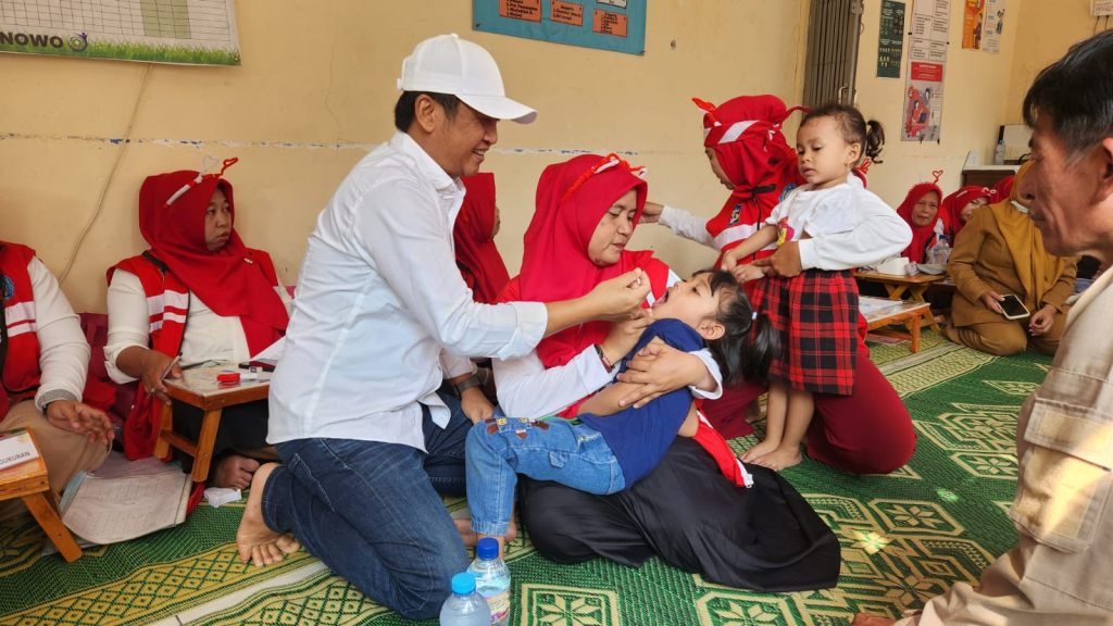 Agus Mashuri Kunjungi Posyandu KSH Benowo, Dorong Penguatan Layanan Kesehatan Warga