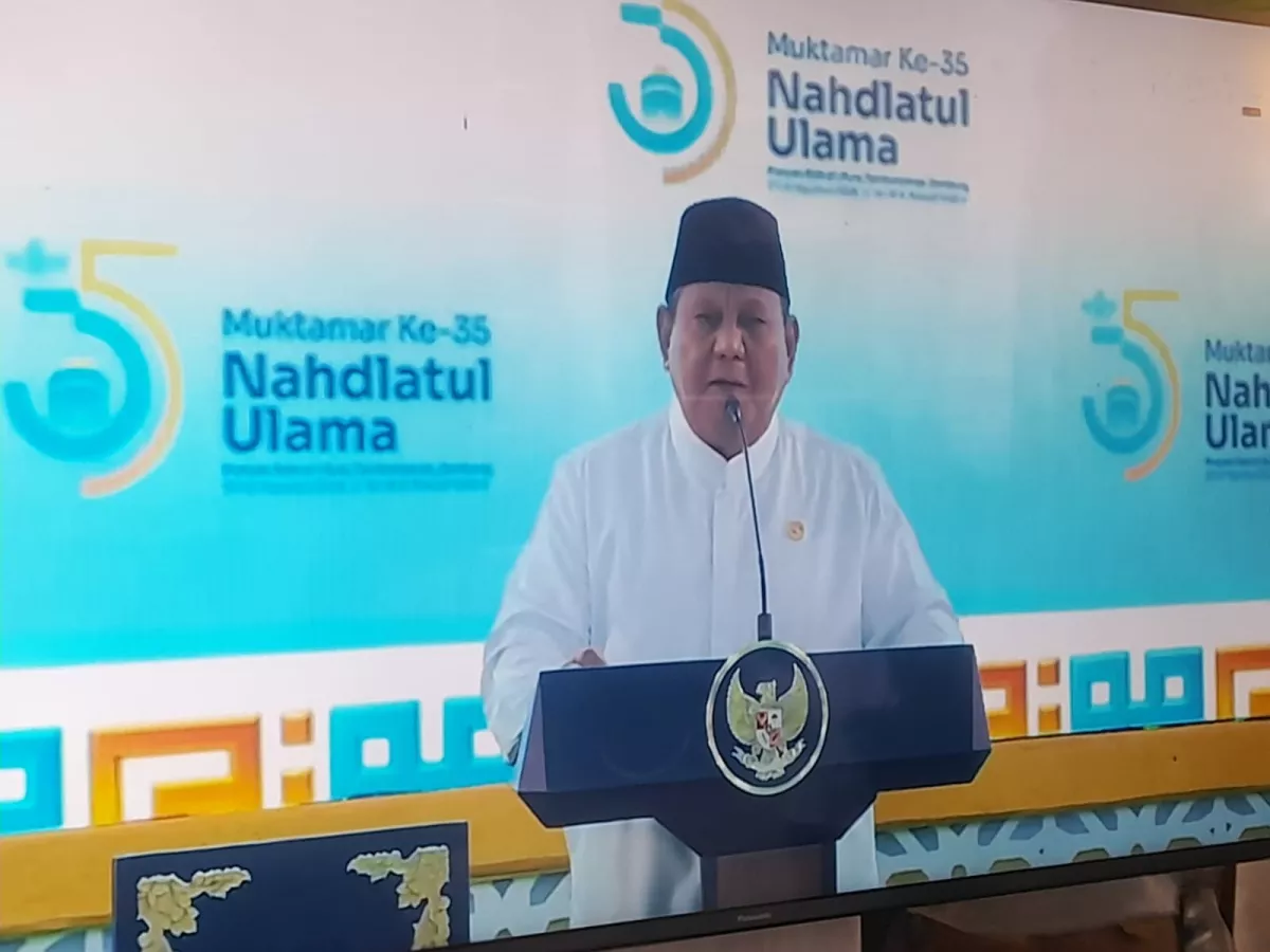 Tokoh Nasional dan Ulama Berkumpul di Muktamar NU ke-35, Prabowo Sampaikan Pesan Takwa