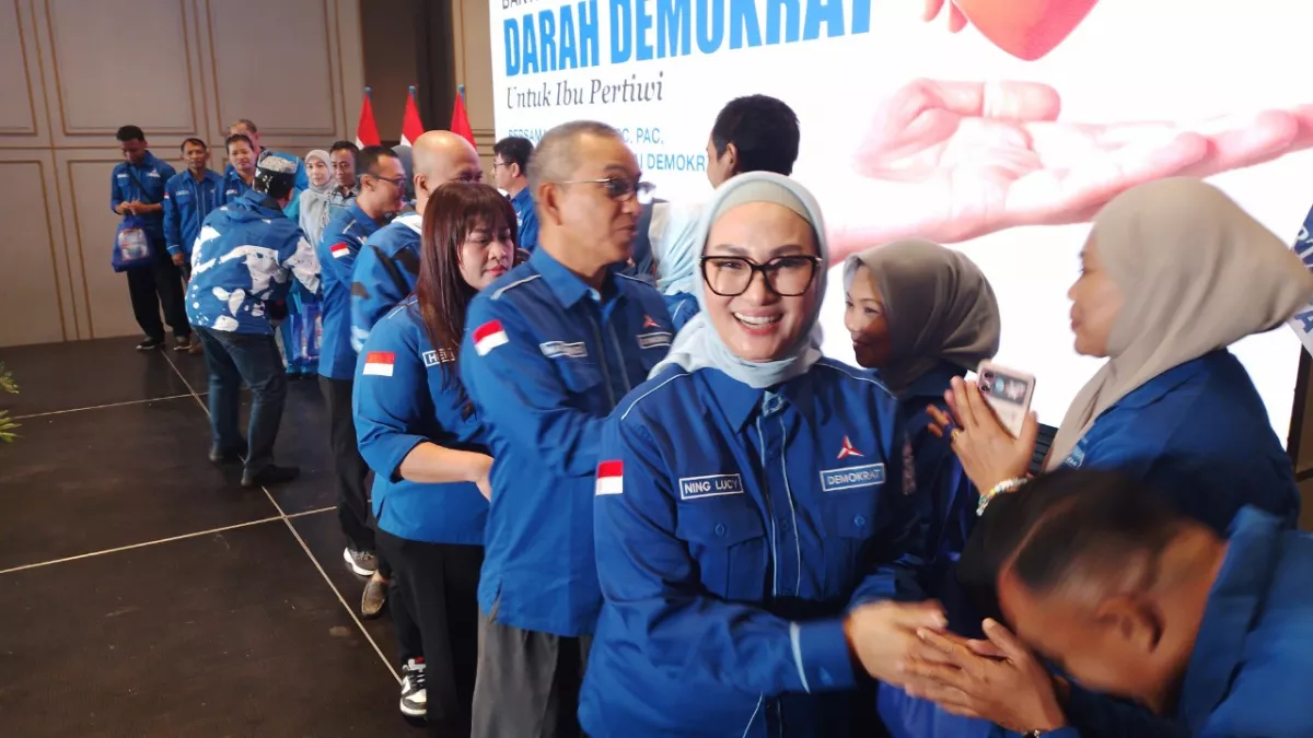 Demokrat Surabaya Gelar Donor Darah, Lucy Kurniasari: Ini Bentuk Nyata Kepedulian dalam Kehidupan Berbangsa