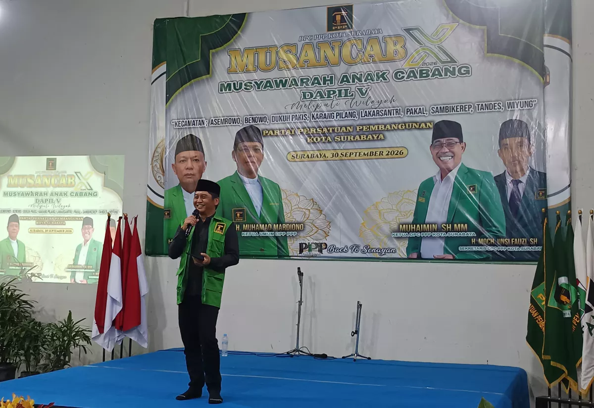 Musancab PPP Dapil 5,Agus Mashuri Ajak Kader Hadir di Tengah Masyarakat
