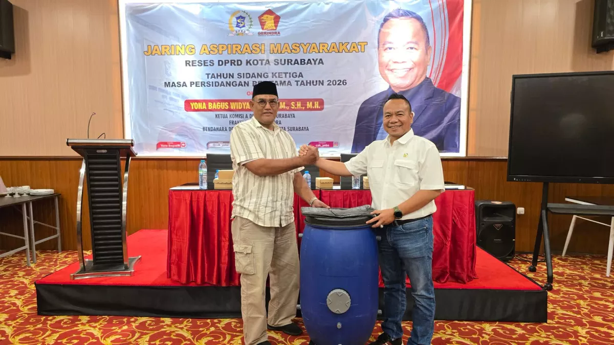 Cak Yebe Sebar 200 Tong Komposter, Dorong Ketahanan Pangan dari Kampung di Surabaya