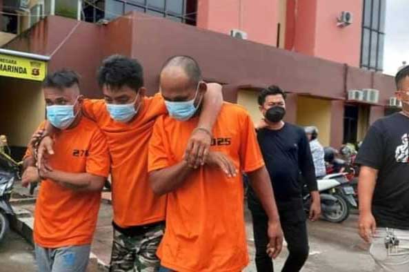 Para Pelaku Curanmor Diciduk Satreskrim Polresta Samarinda 