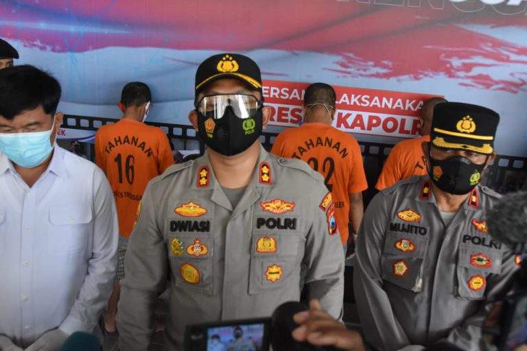 Polisi Ringkus Pelaku Curanmor Tiga Lokasi di Trenggalek