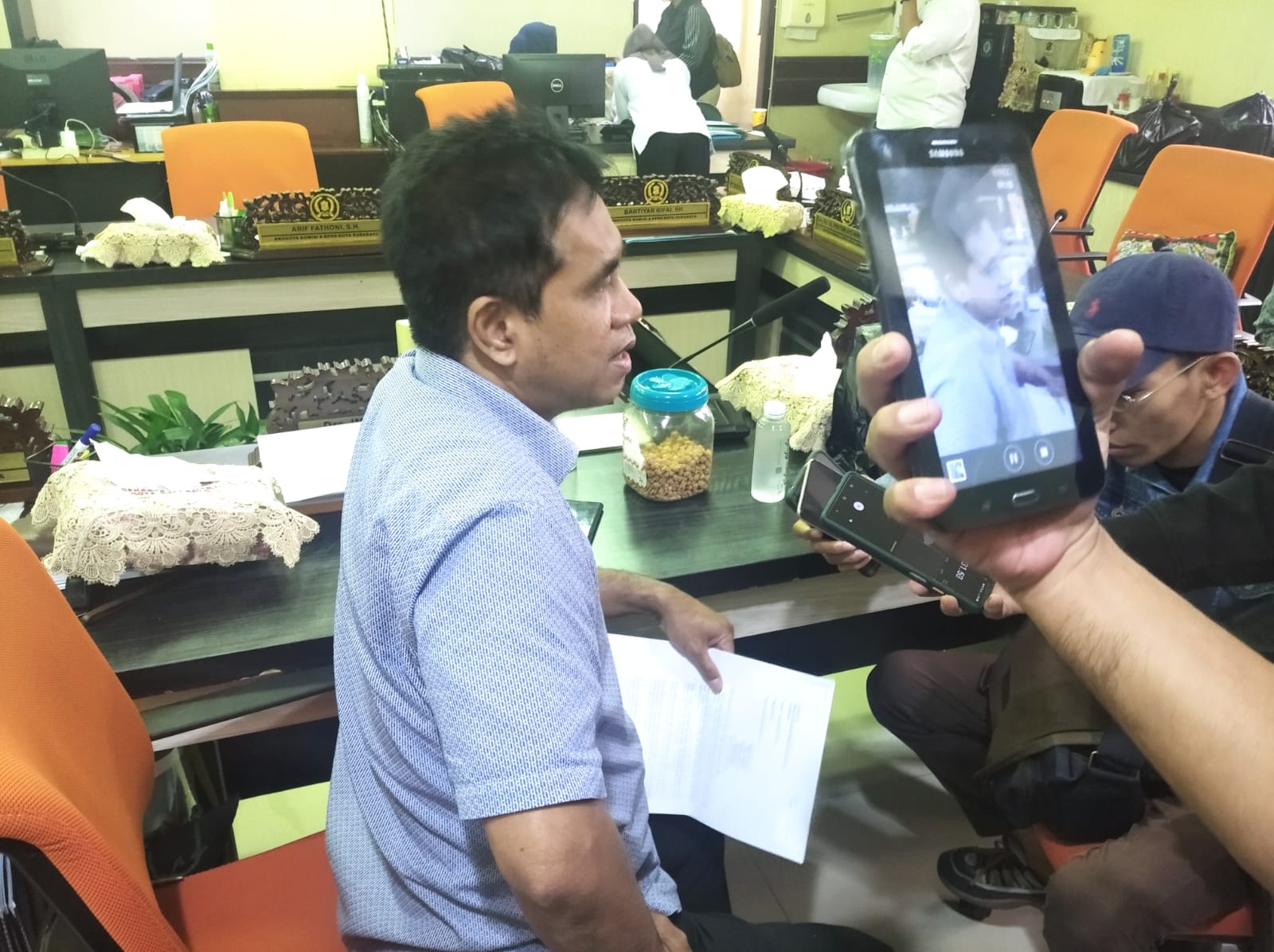 Anggota Komisi A DPRD Kota Surabaya Imam Syafi'i (Foto: Diy)