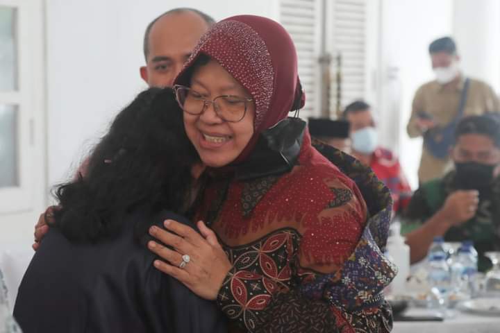 HKSN di Bangka Belitung, Tri Rismaharini Serahkan Bantuan Atensi