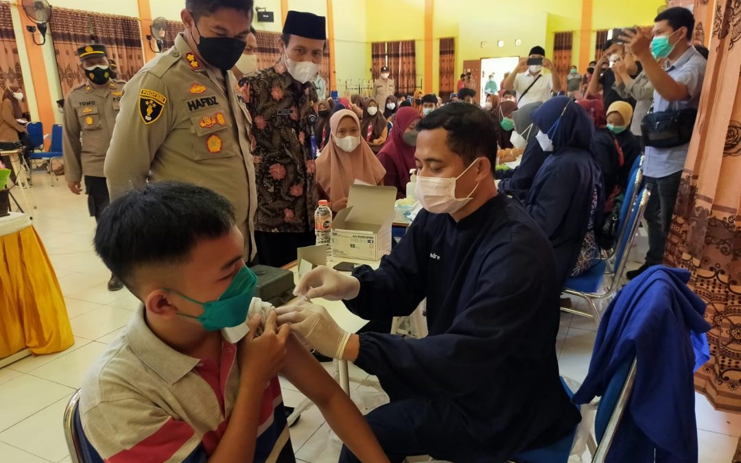 Vaksinasi di Sampang Baru Mencapai 29,45% dari 70℅ Target Pemerintah