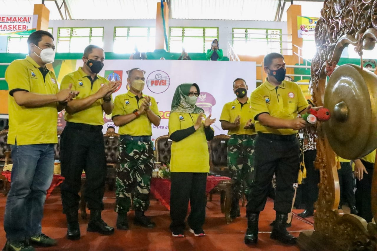 Kejurprov Bola Voli Usia 17 Dibuka Wakapolda Jatim