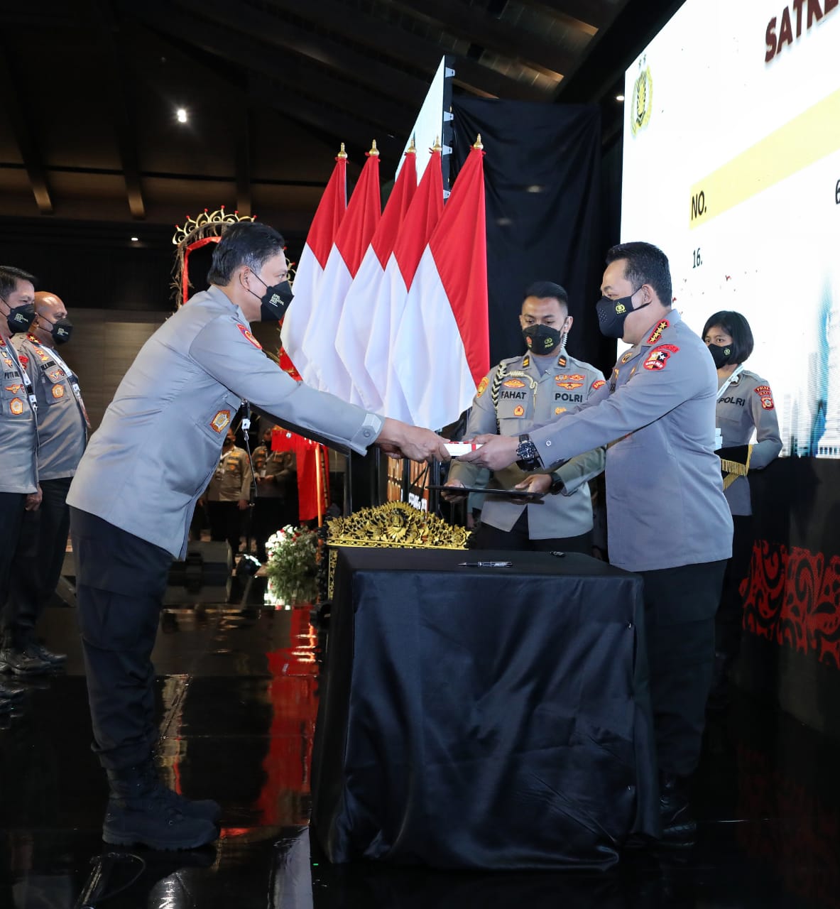 Pesan Kapolri, Biasakan Berbuat Baik dan Pertahankan Pengendalian Covid