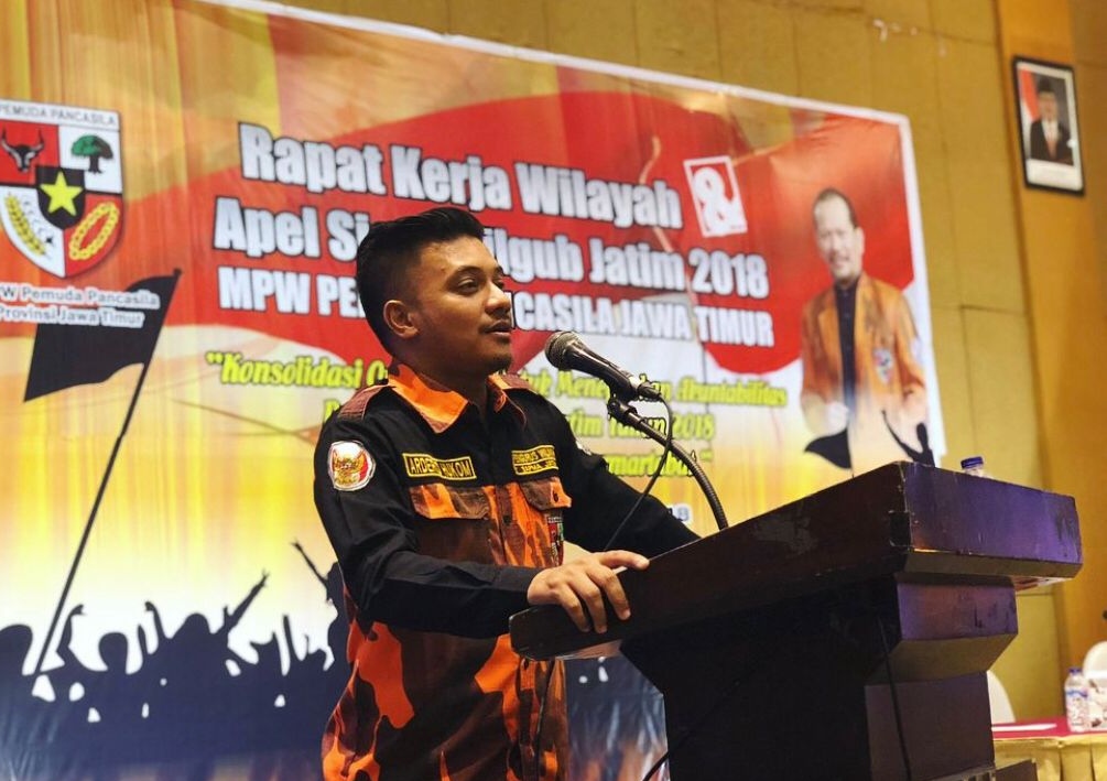 Wakil Ketua Sapma Pemuda Pancasila Jatim Tolak Pernyataan Junimart Girsang