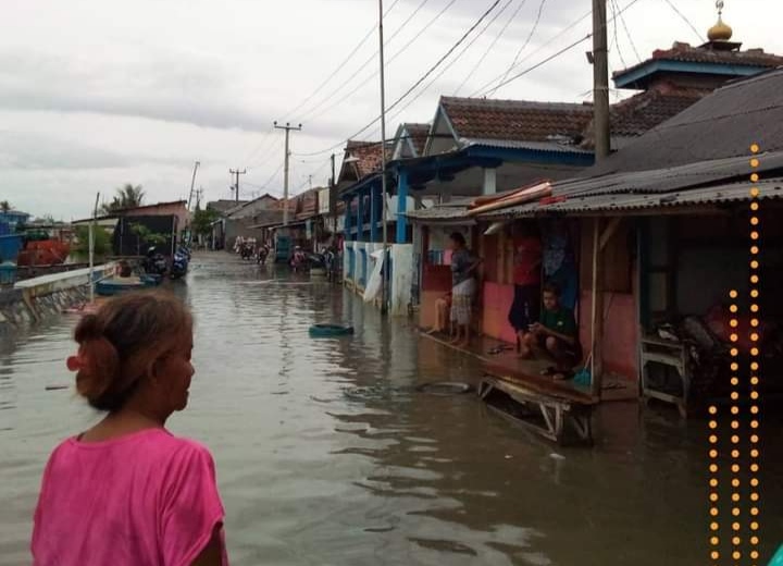 BPBD Kota Serang Assessment Dampak Banjir Rob di Kelurahan Banten