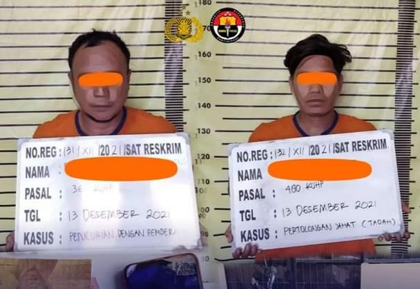 Dua Pelaku Curanmor Diringkus Satreskrim Polres Magetan
