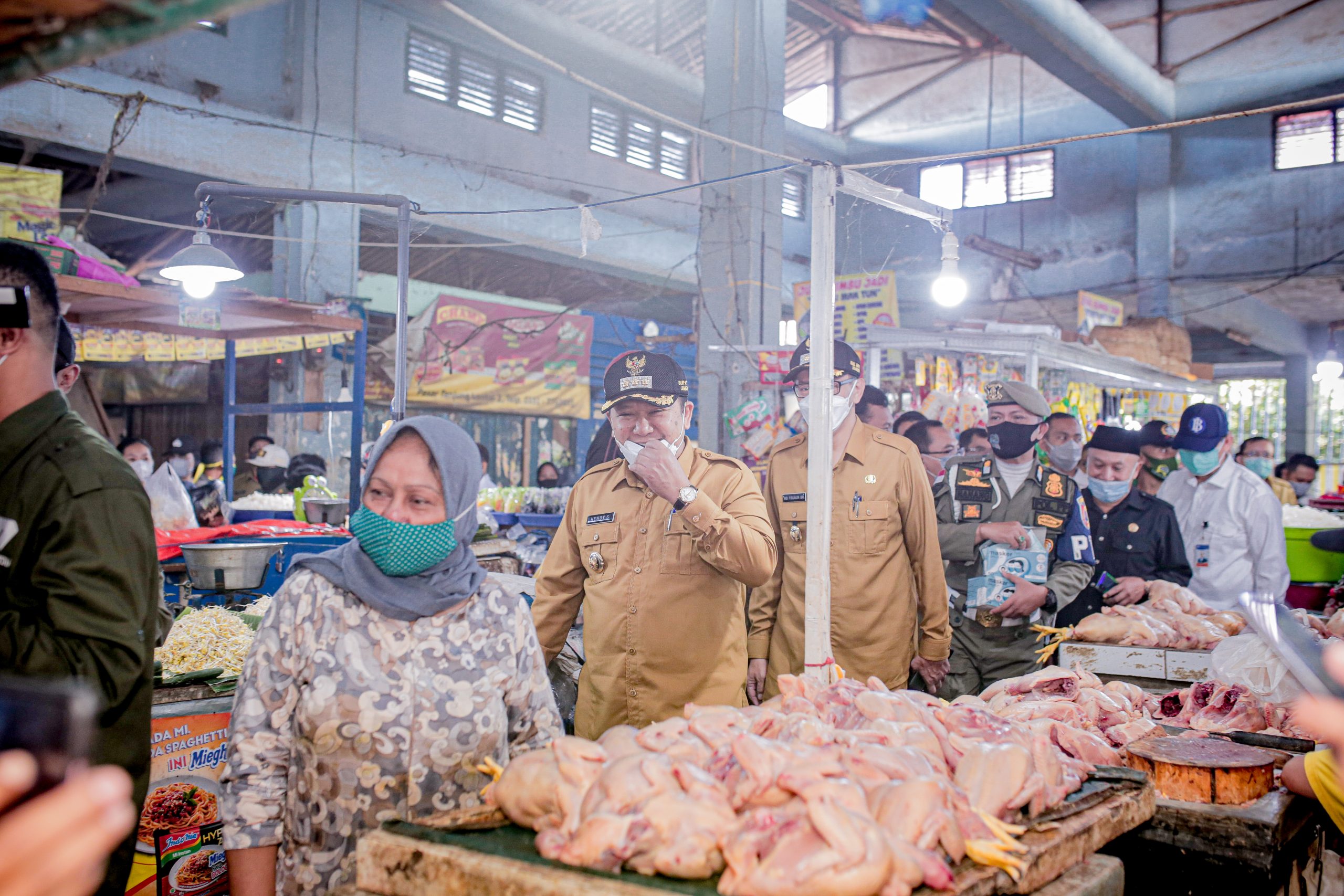 Menjelang Lebaran, Bupati Jember dan Wakilnya Sidak Pasar