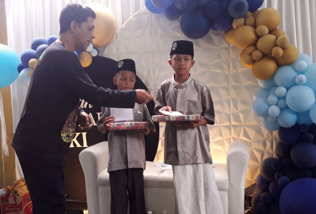 Harlah Yayasan At-Tauhid ke 30, Sekaligus Pengukuhan PAC Ansor Waru