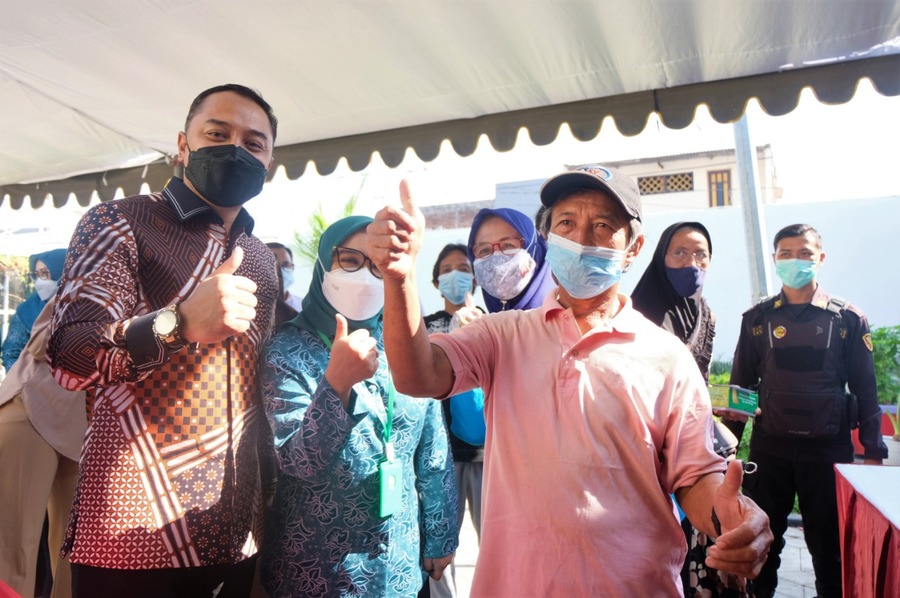 Kejar Herd Immunity, Pemkot Surabaya Gelar Vaksinasi Massal Bagi Penyandang Disabilitas